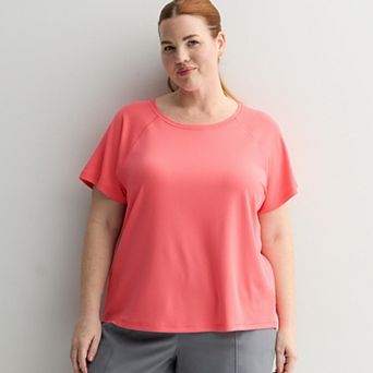 Plus Size Tek Gear® Short Sleeve Mesh T-Shirt