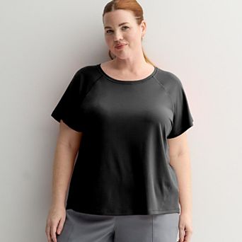 Plus Size Tek Gear® Short Sleeve Mesh T-Shirt