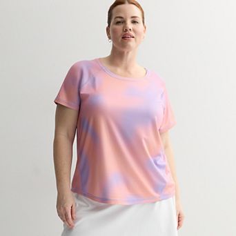 Plus Size Tek Gear® Short Sleeve Mesh T-Shirt