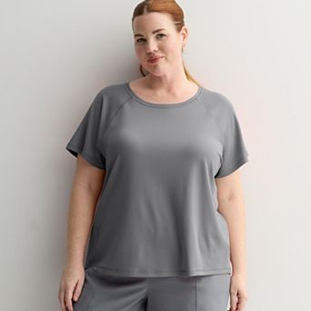 Plus Size Tek Gear® Short Sleeve Mesh T-Shirt