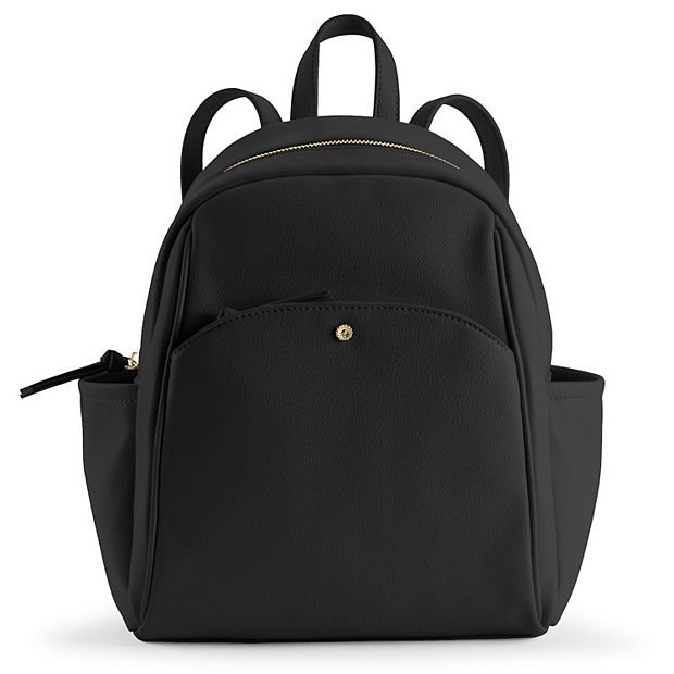LC Lauren Conrad Black Backpack LC Lauren Conrad abby solid backpack New | Mercari main image 4