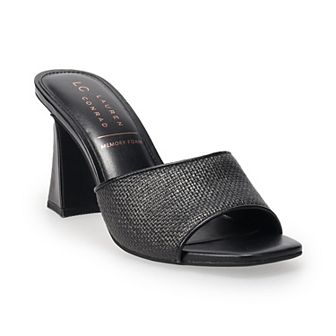 LC Lauren Conrad Rayyna Woven Women's Heeled Sandals