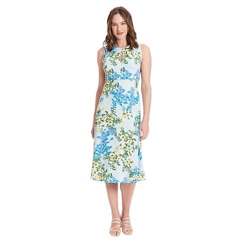 Женские платья London Women's London Times Keyhole Midi Dress