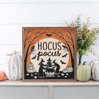 Kendrick Home Hocus Pocus Framed Wall Art