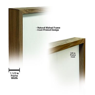 Kendrick Home I Am Always With You Cardinal Framed Wall Art