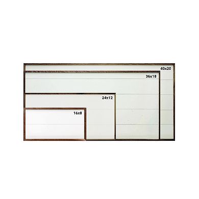 Kendrick Home White Barn In Winter Field Framed Wall Art