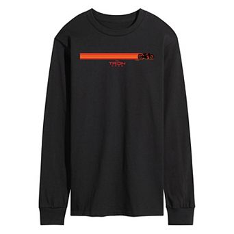 Men's Disney's Tron: Ares Motorcycle Long Sleeve Graphic Tee