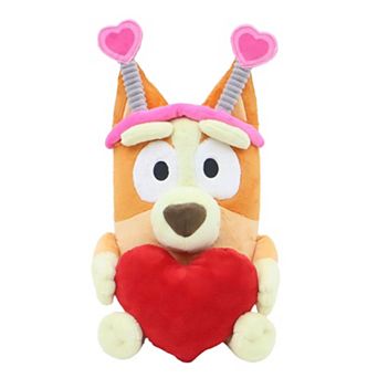 Animal Adventure Bluey Bingo Plush Toy with Heart Headband