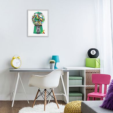 Stupell Home Decor Dinosaur Candy Dispenser Framed Wall Art