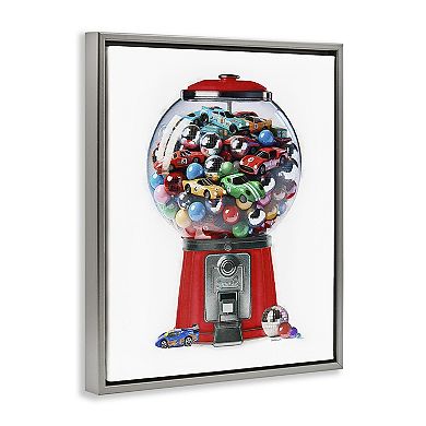 Stupell Home Decor Race Car Candy Dispenser Framed Wall Art