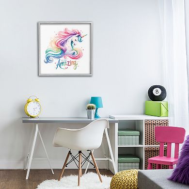 Stupell Home Decor You Are Amazing Unicorn Wall Art