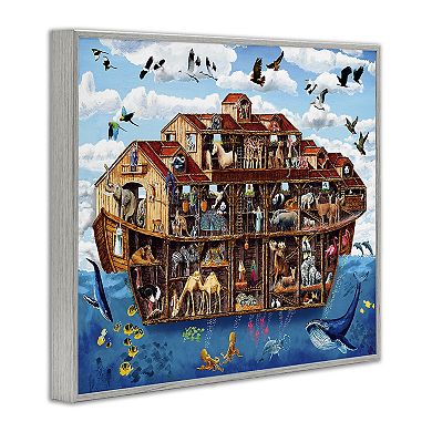 Stupell Home Decor Noah's Ark Animals Wall Art