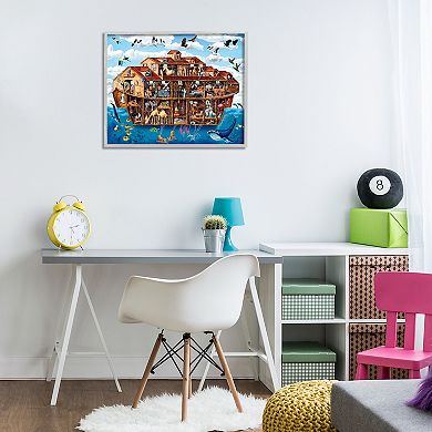 Stupell Home Decor Noah's Ark Animals Wall Art