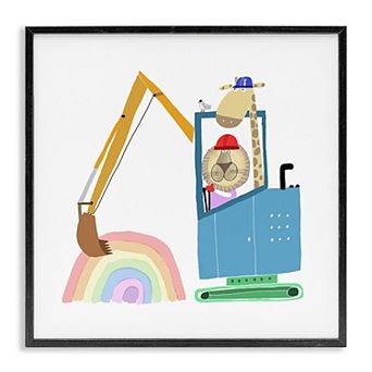 Stupell Home Decor Animals Digging Wall Art