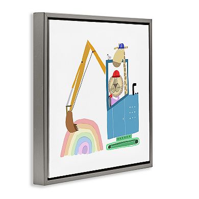 Stupell Home Decor Animals Digging Wall Art