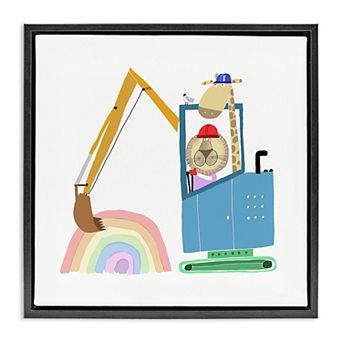 Stupell Home Decor Animals Digging Wall Art