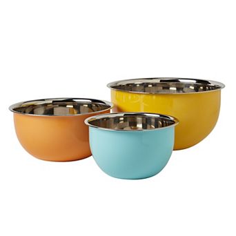 Infuse 3 pc Stainless Steel Mixing Bowl Set