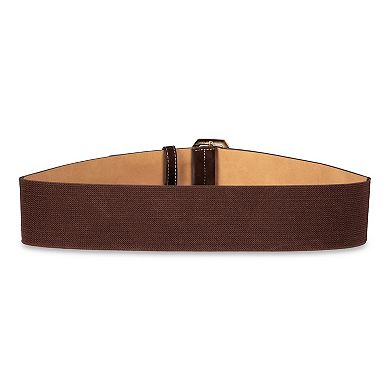 Women's LC by Lauren Conrad Suede Stretch Slider Buckle Waist Belt