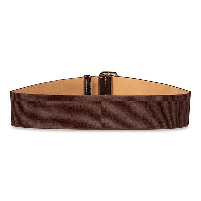 Suede Belt with Self-Covered Buckle, 1.5\