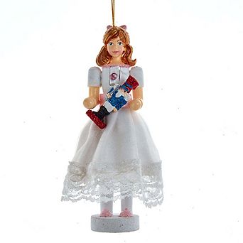 6" Clara Nutcracker Ornament - Elegant Nutcracker-Themed Christmas Decoration