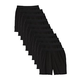 KingSize Men's Big & Tall Cotton Boxers, 10 pk