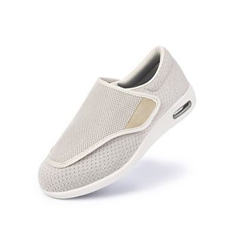 Women's Wide Width Elderly Diabetic Shoes Adjustable Closure Swollen Feet Walking Edema Sneakers