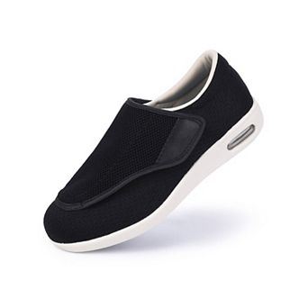 Women's Wide Width Elderly Diabetic Shoes Adjustable Closure Swollen Feet Walking Edema Sneakers