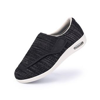 Women's Wide Width Elderly Diabetic Shoes Adjustable Closure Swollen Feet Walking Edema Sneakers