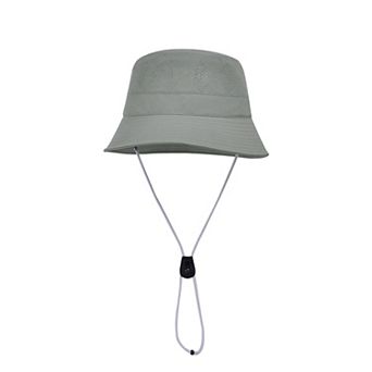 Lightweight Packable Bucket Hat with Ventilated Crown Chin Strap and Adjustable Fit