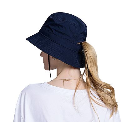 Bucket Hat Wide Brim UV Protection Lightweight Packable Outdoor Sun Hat with Adjustable Chin Strap