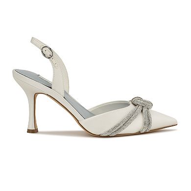 Nine West Deby Women's Pointed Toe Slingback Pumps
