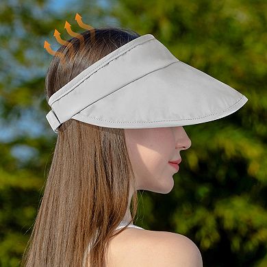 Foldable Wide - Brim Sun Visor Hat for UV Protection