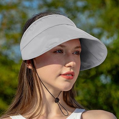 Foldable Wide - Brim Sun Visor Hat for UV Protection