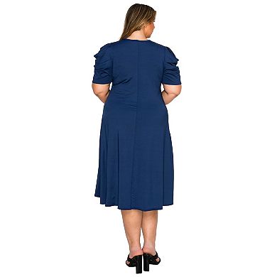 Plus Size Aleyna Flare Dress