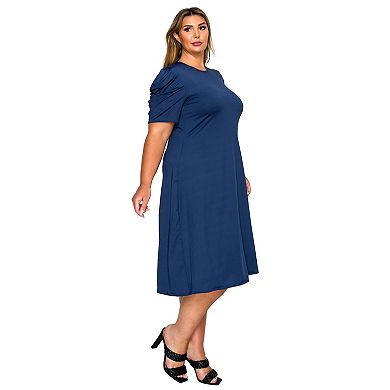 Plus Size Aleyna Flare Dress