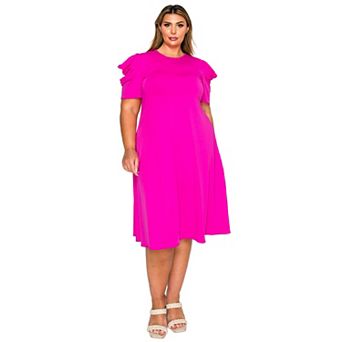 Plus Size Aleyna Flare Dress