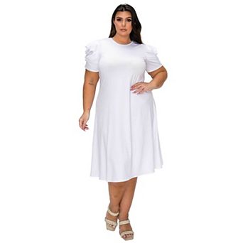 Plus Size Aleyna Flare Dress