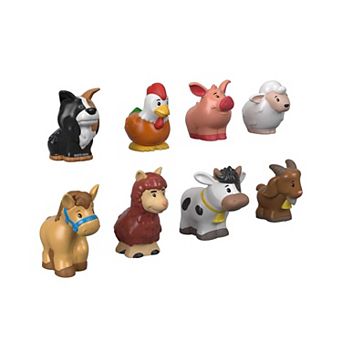 Fisher-Price Little People 8 pc Farm Animal Friends Figure Set