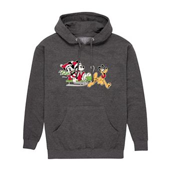 Men's Disney Mickey & Friends Sledding Graphic Hoodie