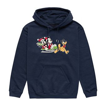 Men's Disney Mickey & Friends Sledding Graphic Hoodie