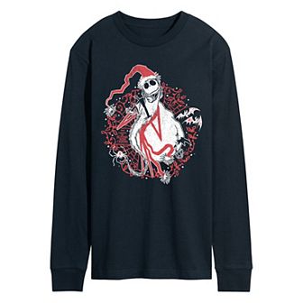 Men's Disney's The Nightmare Before Christmas Santa Jack Skellington Graphic Tee