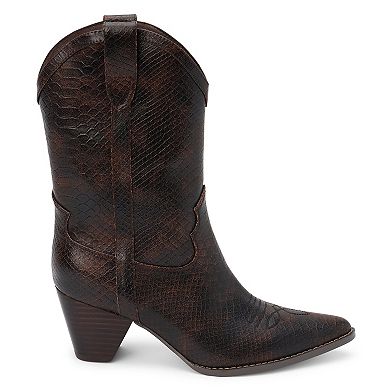 Coconuts by Matisse Benji Women's Ankle Boots with Block Heel