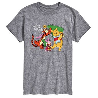 Men's Disney's Winnie The Pooh Christmas Tree Graphic Tee