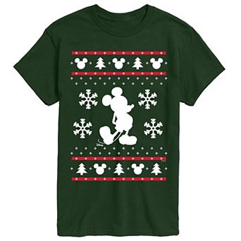 Men's Disney's Mickey Mouse Christmas Graphic Tee
