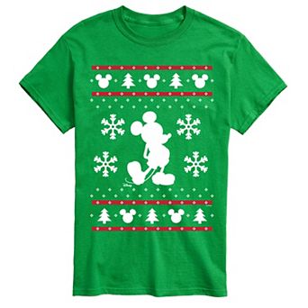 Men's Disney's Mickey Mouse Christmas Graphic Tee