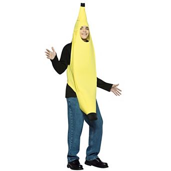 Lightweight Banana Teen Costume, One Size Fits Ages 14+