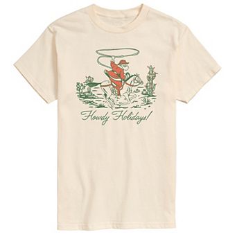 Men's Howdy Holidays Graphic Tee