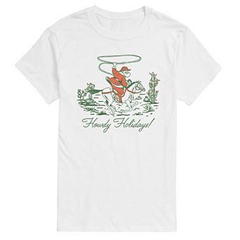 Men's Howdy Holidays Graphic Tee