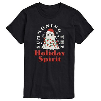 Men's Summoning The Holiday Spirit Graphic Tee
