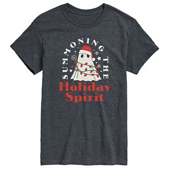 Men's Summoning The Holiday Spirit Graphic Tee